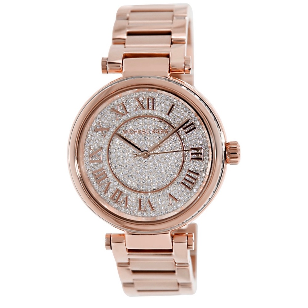 Michael Kors Women's Skylar 111603 MK5868 Rose-Gold Stainless-Steel Quartz